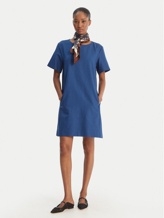 Weekend Max Mara Weekend Max Mara Ikdienas kleita Daloa 2615221112 Zils Relaxed Fit