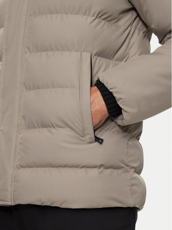 Geox Geox Zimní bunda Sile M4628S T3140 F5259 Béžová Regular Fit