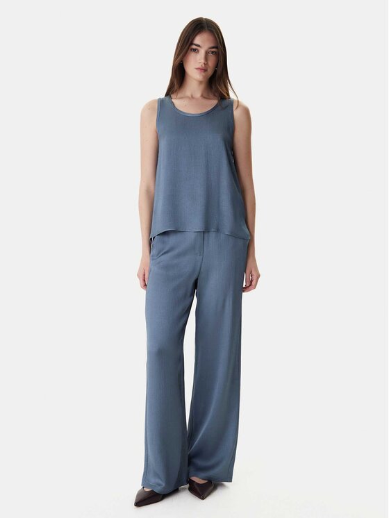 Marella Marella Blūze Emme by Marella Nembi 2615161011 Tumši zils Regular Fit