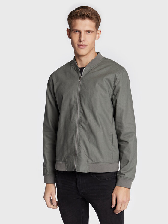 Only & Sons Bomber stila jaka Oliver 22022087 Zaļš Regular Fit