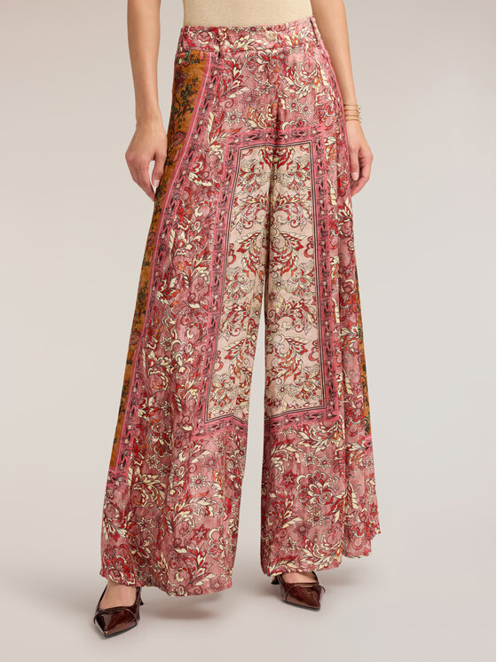 Motivi Motivi Pantaloni di tessuto P08NQ005017N0S6 Rosa Over Fit