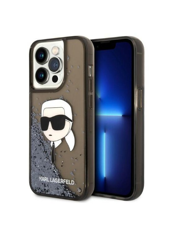Etui na telefon KARL LAGERFELD, Czarne, iPhone 14 Pro Max