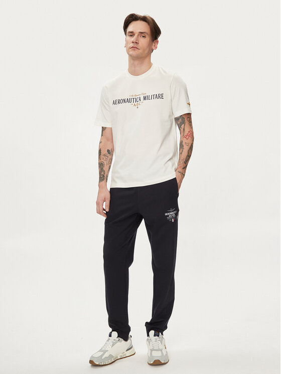 Aeronautica Militare Aeronautica Militare T-shirt 241TS2218J641 Bianco Regular Fit
