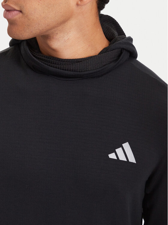 adidas adidas Funkčná mikina Adi365 Running Essentials Winterized KV4279 Čierna Slim Fit