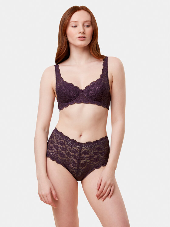 Triumph Reggiseno con ferretto Amourette 300 WHP X 10166798 Viola, taglia : 80D