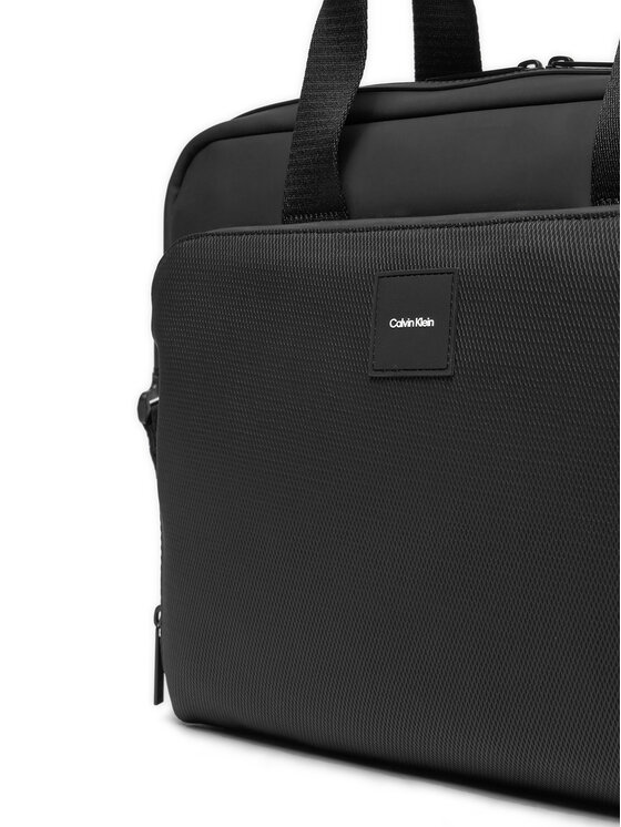Calvin Klein Calvin Klein Nešiojamo kompiuterio krepšys Ck Essential Laptop Bag Rub K50K512724 Juoda