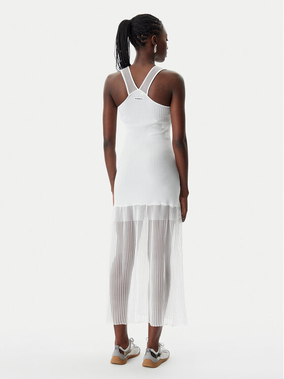 PINKO PINKO Vestito di maglia 104802 A2GJ Bianco Regular Fit