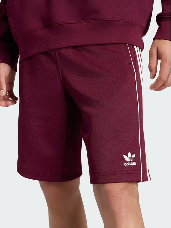 adidas adidas Szorty materiałowe 161893 Czerwony Regular Fit