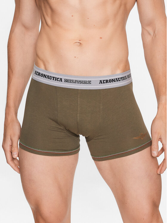 Aeronautica Militare Aeronautica Militare Set od 2 para bokserica AM1UBX003 Zelena