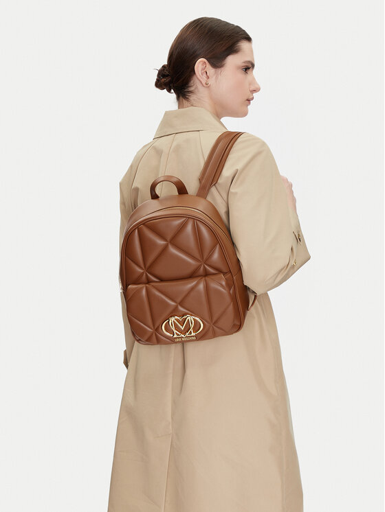 LOVE MOSCHINO LOVE MOSCHINO Ruksak JC4037PP1MLC0201 Smeđa