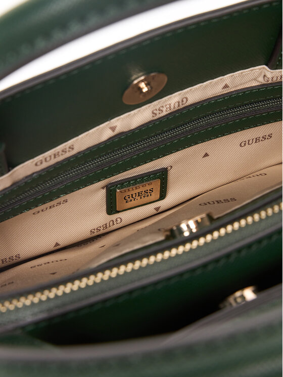 Guess Guess Дамска чанта Mimina HWBG80 15060 Зелен