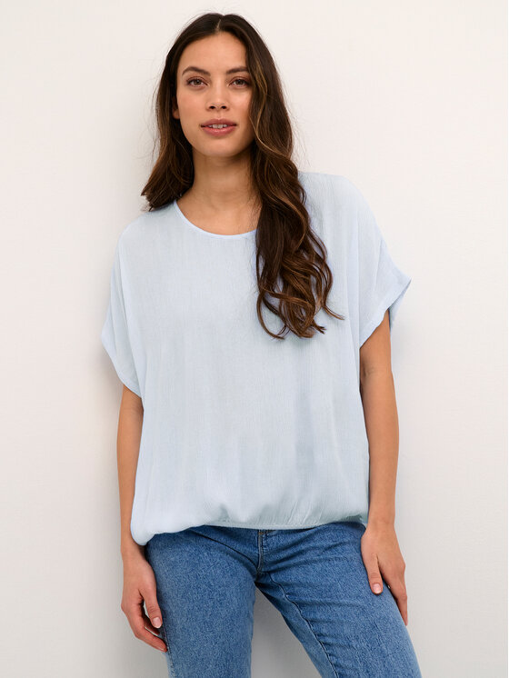 Kaffe Bluză Amber 10500781 Albastru Loose Fit