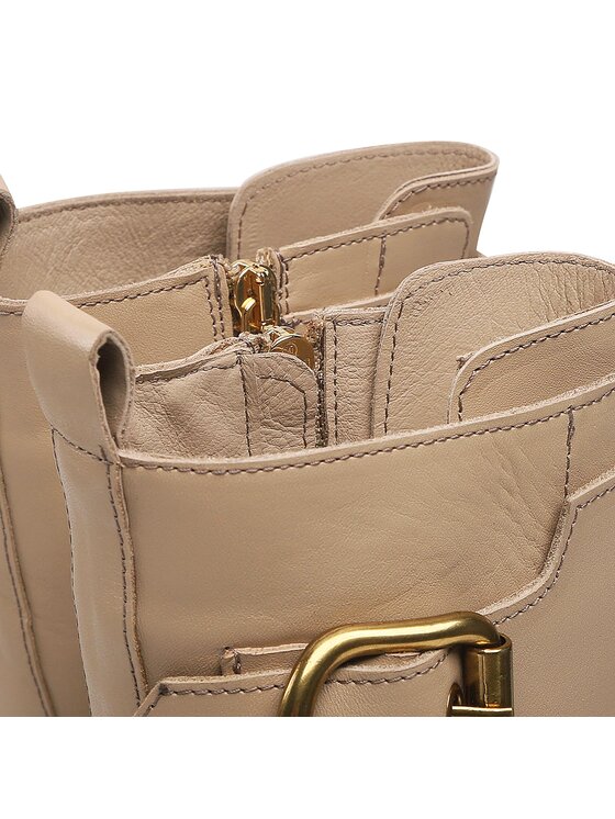 GINO ROSSI Gino Rossi Schnürstiefeletten 222FW105 Beige