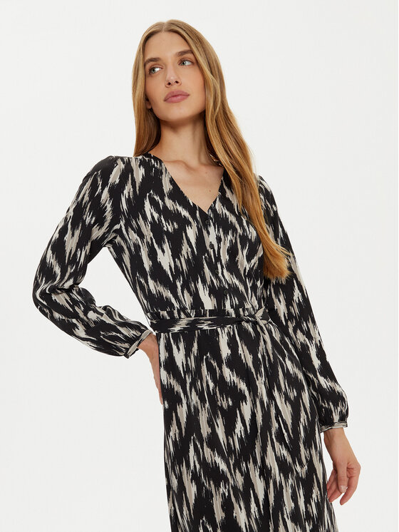 ONLY ONLY Φόρεμα πουκάμισο Nova 15331901 Μαύρο Regular Fit