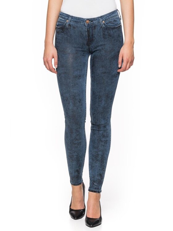 Jeansy, rozmiar W25/L33, Niebieskie, SKIN TO SKIN