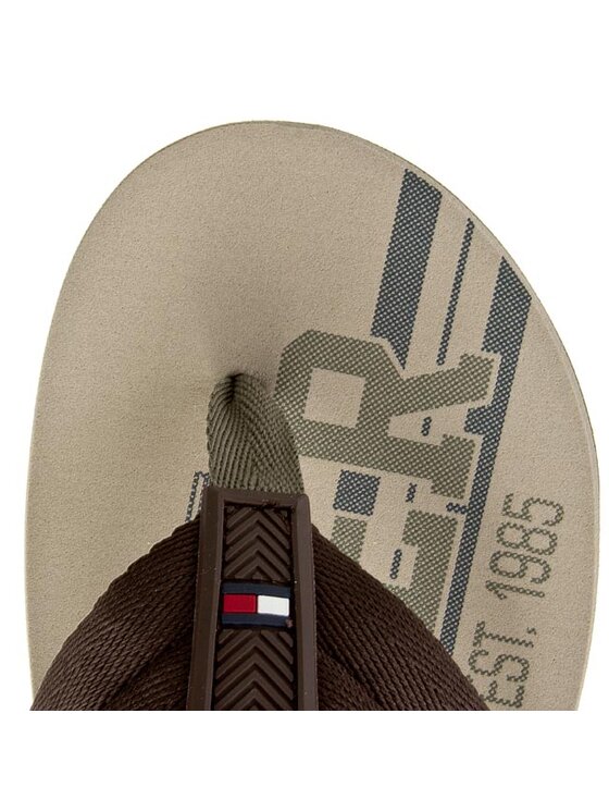 Tommy Hilfiger Tommy Hilfiger Zehentrenner Buddy FM56820938 Braun