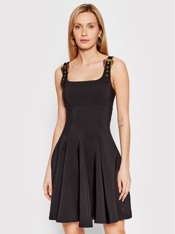 Versace Jeans Couture Versace Jeans Couture Коктейльна сукня 72HAO947 Чорний Regular Fit