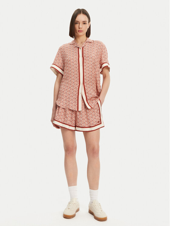 Lacoste Lacoste Sportske kratke hlače FF0464 Narančasta Regular Fit