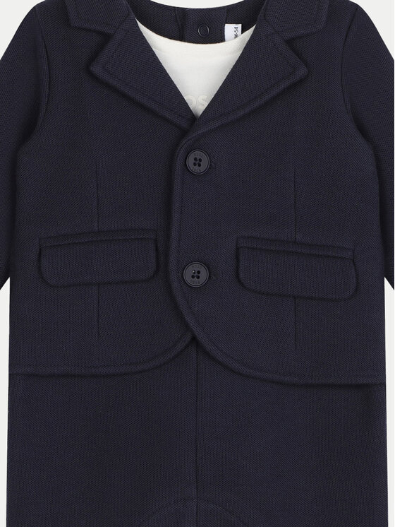 BOSS Boss Romper J51055 Granatowy