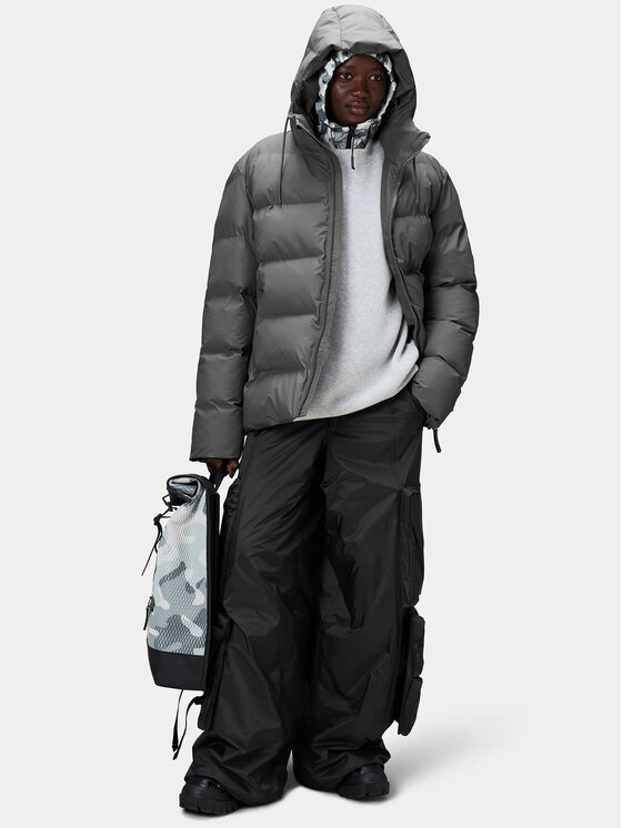 Rains Rains Télikabát 15120 Szürke Regular Fit