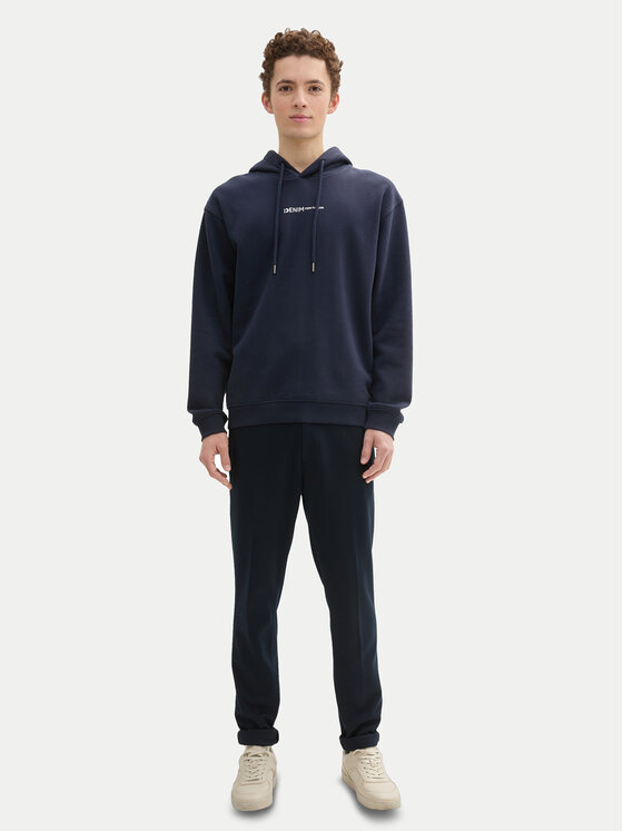 Tom Tailor Denim Tom Tailor Denim Pulóver 1033580 Sötétkék Regular Fit