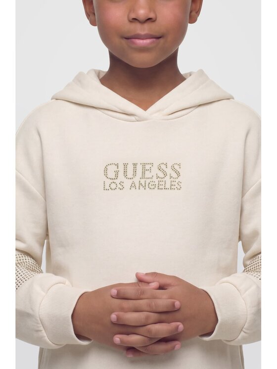 Guess Kids Guess Kids Sukienka codzienna 185302 Biały Classic Fit