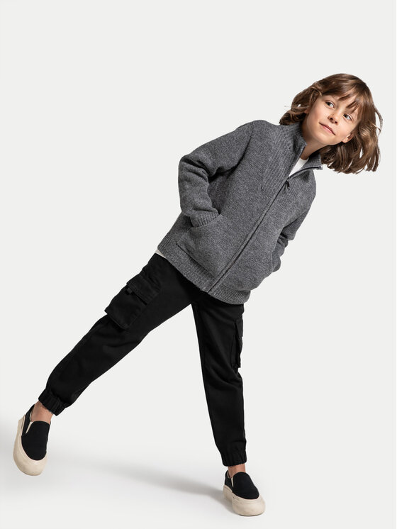 Coccodrillo Coccodrillo Melegítő alsó ZC4119101WBK Fekete Regular Fit