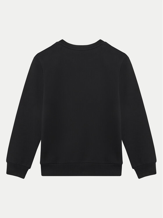 Balmain Balmain Felpa BV4B10-Z0081 930OR Nero Regular Fit