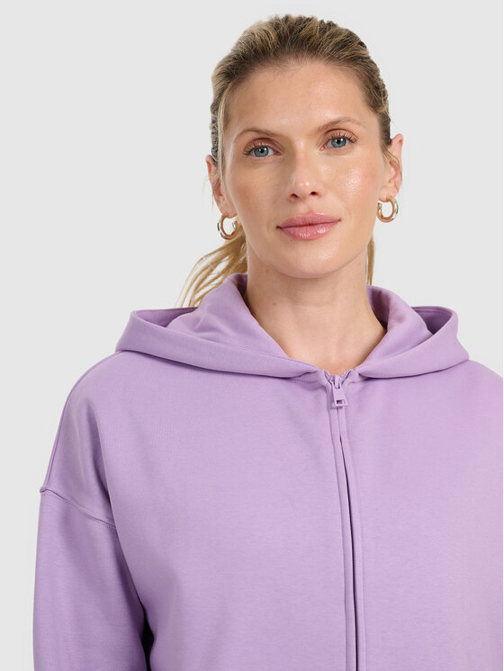 4F 4F Bluza casual Fioletowy Oversize