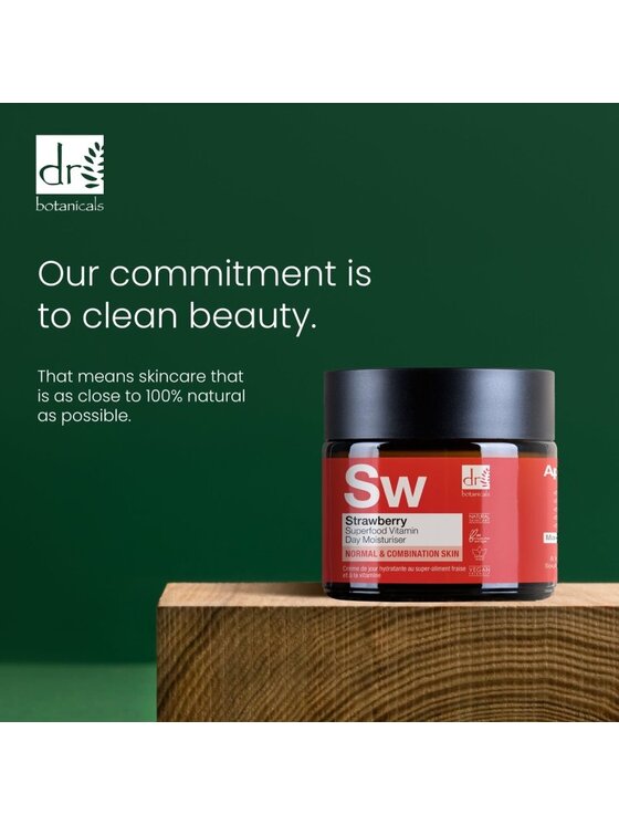 Dr Botanicals Dr Botanicals Superfoodowy krem na dzień z witaminą C i truskawką 60 ml Krem na dzień