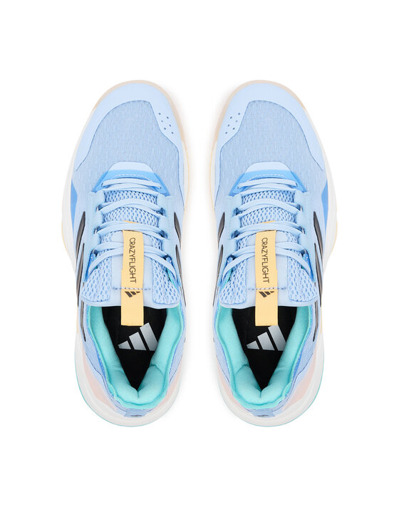 adidas adidas Tenisice za dvoranski nogomet Crazyflight 6 HP7029 Svijetloplava