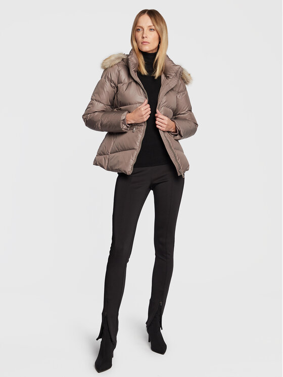 Calvin Klein Calvin Klein Dūnu jaka Essential K20K204952 Bēšs Regular Fit