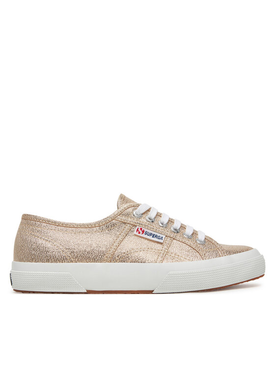 Damskie Tenisówki Superga, Rozmiar 37.5, Złote, Lamew 2750 S001820