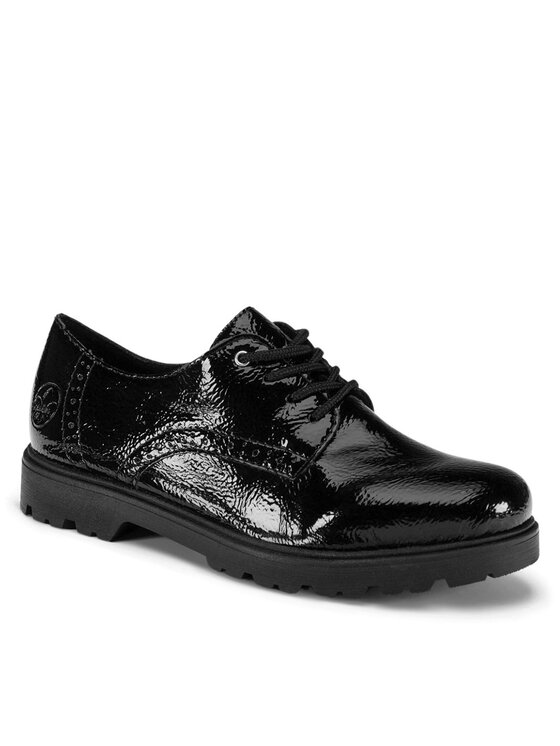 Rieker Rieker Oxfords 45502-00 Nero