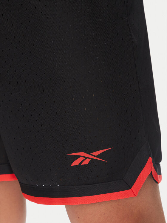 Reebok Reebok Sportske kratke hlače 100216389 Crna Regular Fit