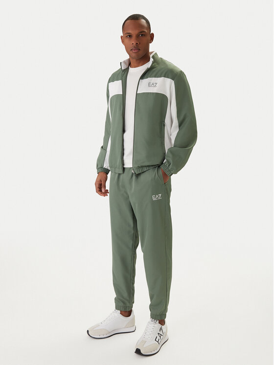 EA7 Emporio Armani Dres 7M001530 AF16072 Zielony Regular Fit