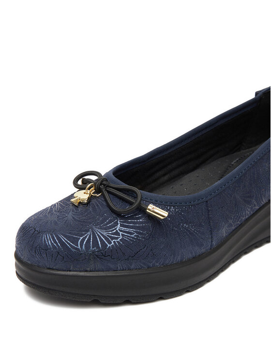 Go Soft Go Soft Ballerinas CEO-WI16-3243-02 Dunkelblau