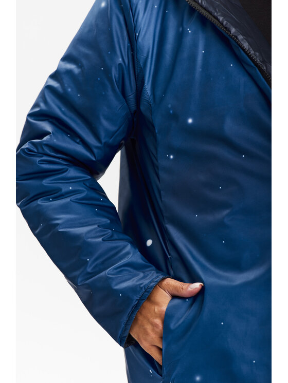 Awama Awama Dámská bunda A685 Tmavomodrá Basic Fit