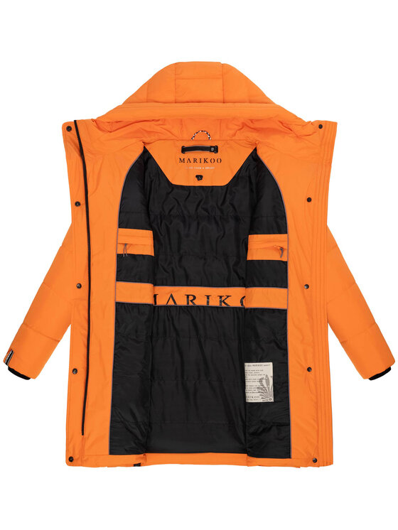 Marikoo Marikoo Kurtka zimowa Karumikoo XVI Pomarańczowy Regular Fit