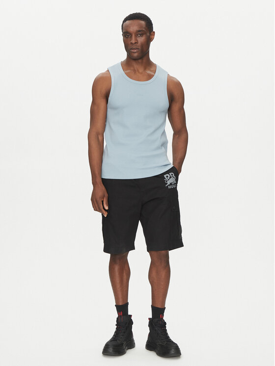HUGO HUGO Majica brez rokavov Dapota 50542089 Modra Slim Fit