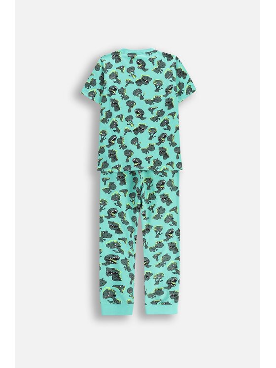 Coccodrillo Coccodrillo Pyžamo WC6448219PJS-011 Zelená Regular Fit