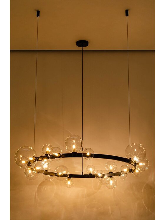 MIAhome MIAhome Lampa wisząca ALURE 120 Czarny