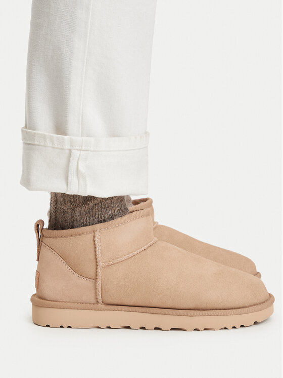 Ugg Ugg Stivali da neve W Classic Ultra Mini 1116109 Beige