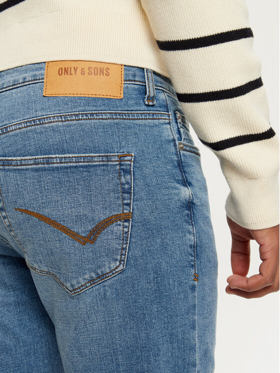 Only & Sons Only & Sons Jeans hlače Loom 22028531 Modra Slim Fit
