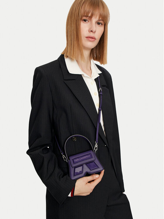 KARL LAGERFELD KARL LAGERFELD Torbica 245W3239 Ljubičasta