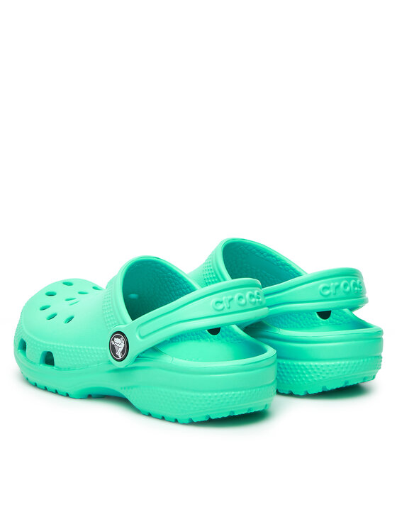 Crocs Crocs Pantoletten Classic Clog K 206991 Grün