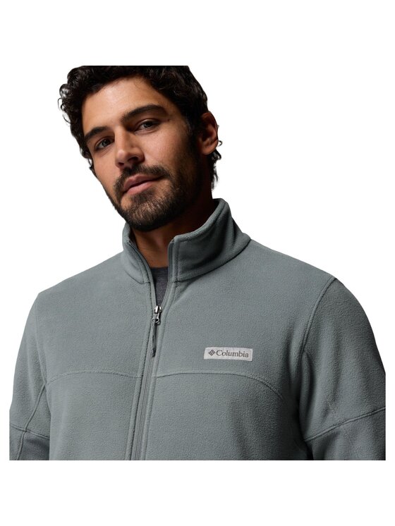 Columbia Columbia Polar Basin Trail III Full Zip Fleece Szary Regular Fit