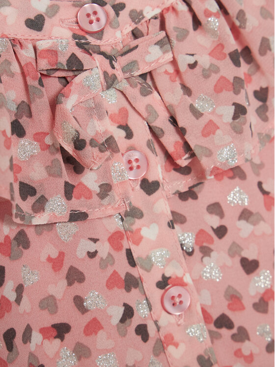 Mayoral Mayoral Vestito da giorno 4975 Rosa Regular Fit