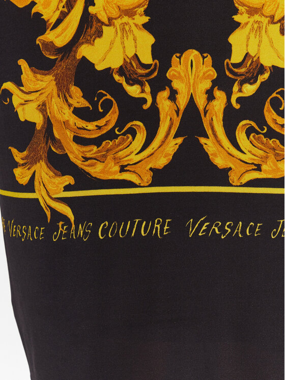 Versace Jeans Couture Versace Jeans Couture Sukienka codzienna 79HAO9P0 JS524 Czarny Slim Fit