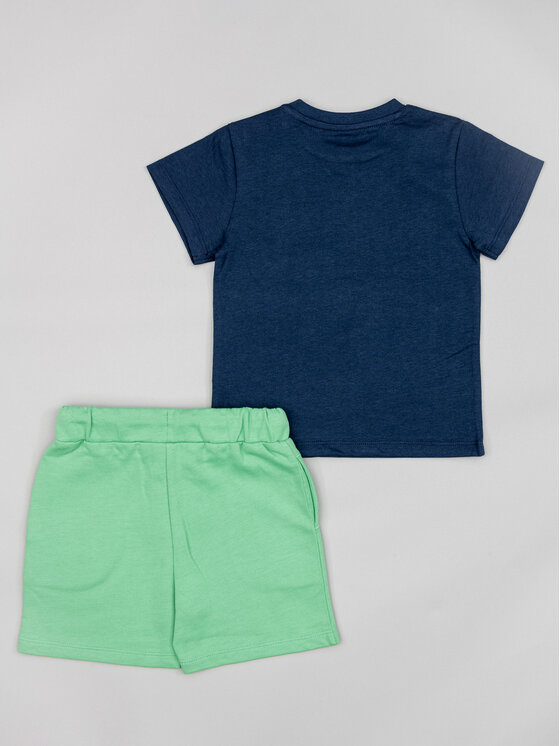 Zippy Zippy Set majica i hlače Myszka Miki ZBBAP0602 23001 Tamnoplava Regular Fit